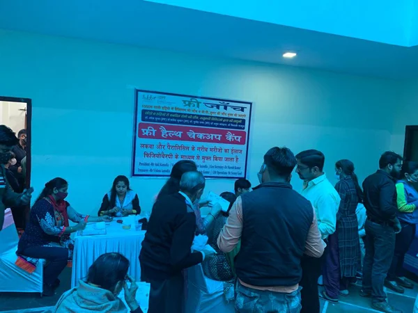 Free Health Checkup Camp held on Feb 27th, 2022 at Bharat Vikas Parishad Bhawan, BD Block, Pitampura