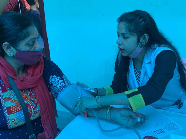 Free Health Checkup Camp held on Feb 27th, 2022 at Bharat Vikas Parishad Bhawan, BD Block, Pitampura