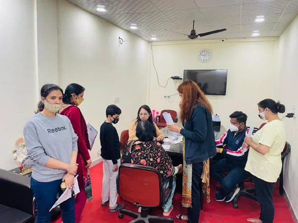 Free Health Checkup Camp held on Feb 27th, 2022 at Bharat Vikas Parishad Bhawan, BD Block, Pitampura