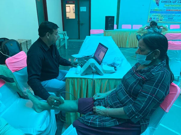 Free Health Checkup Camp held on Feb 27th, 2022 at Bharat Vikas Parishad Bhawan, BD Block, Pitampura