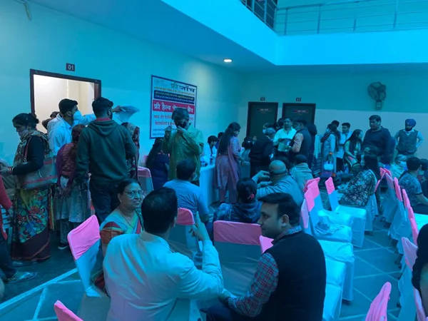 Free Health Checkup Camp held on Feb 27th, 2022 at Bharat Vikas Parishad Bhawan, BD Block, Pitampura