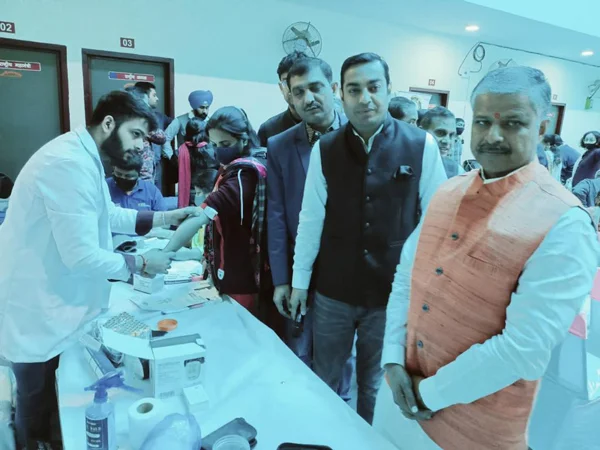 Free Health Checkup Camp held on Feb 27th, 2022 at Bharat Vikas Parishad Bhawan, BD Block, Pitampura