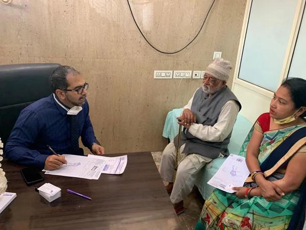 Free Health Checkup Camp Held on March 6, 2022 at Nangloi Center