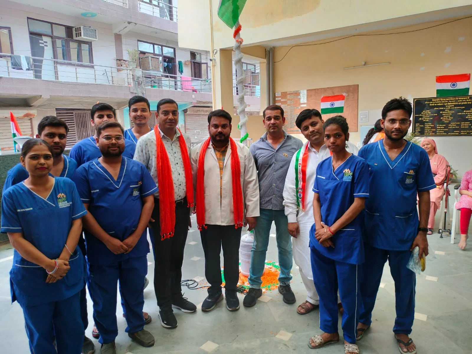 Independence Day Celebration at ISPF Sukhbir Nagar Center