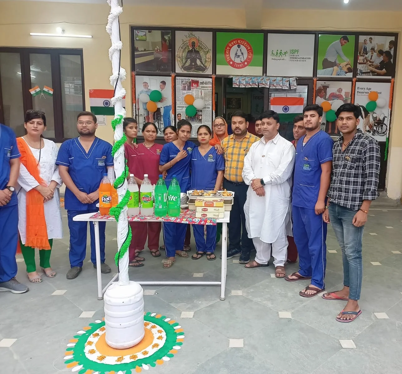 Independence Day Celebration at ISPF Sukhbir Nagar Center