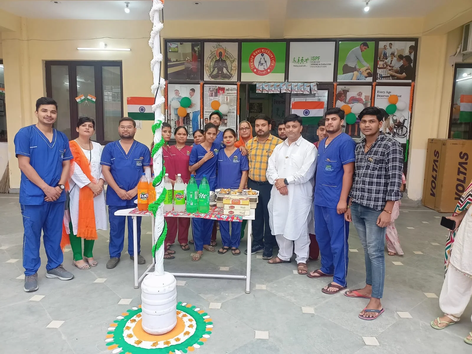 Independence Day Celebration at ISPF Sukhbir Nagar Center