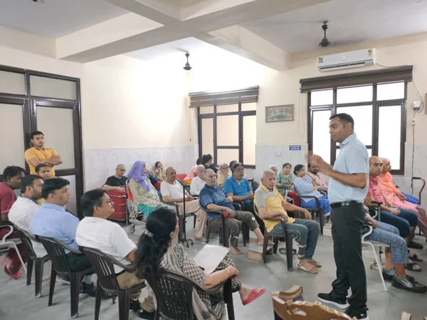 Free health checkup camp at sukhbir nagar center on Sept 16 2023