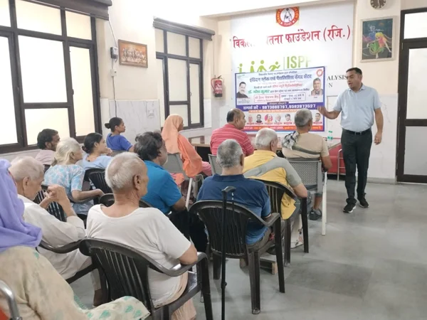 Free health checkup camp at sukhbir nagar center on Sept 16 2023