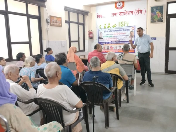 Free health checkup camp at sukhbir nagar center on Sept 16 2023