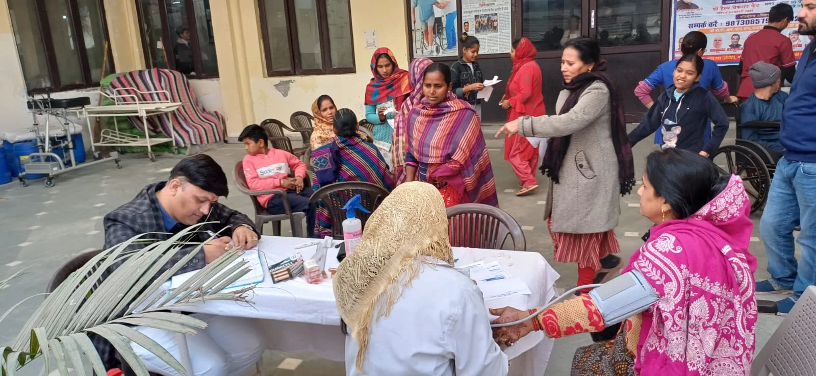 Free Health Checkup Camp at Sukhbir Nagar on Feb 10 2024
